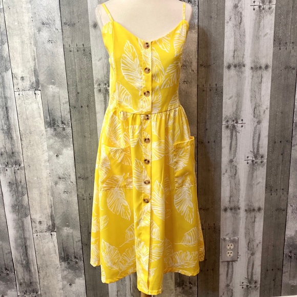 Angashion Dresses & Skirts - ANGASHION Summer Sun Dress Spaghetti Strap M